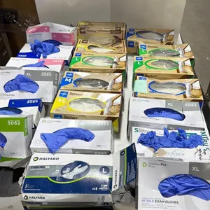 Medline Mixed Nitrile Exam Gloves XS-XL Bundle