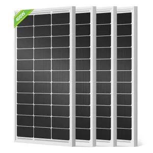 ECO-WORTHY 100W Solar Panel Broken Glass 1-Unit