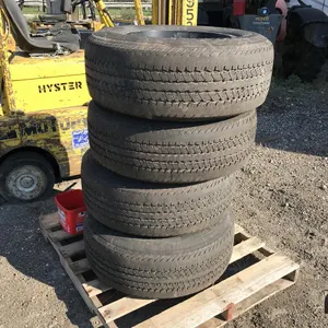 (4) Continental LT275/65R18 Tires on Rims
 UNRESERVED