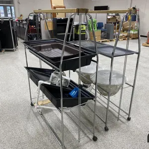 (2) Rolling Grow Carts
 UNRESERVED