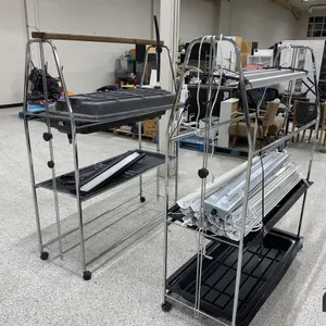 (2) Rolling Grow Carts
 UNRESERVED
