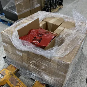 Pallet of Industrial Red Medical Bags
 UNRESERVED