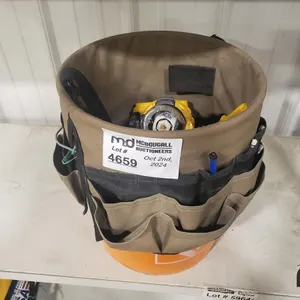 Pail of Tools & DeWalt Cut Out Tool
 UNRESERVED