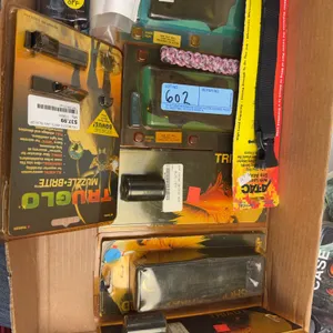 Box of Various Gun Parts