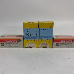 2 Boxes of Super X .22, 2 Boxes Winchester .22 Rim Fire
