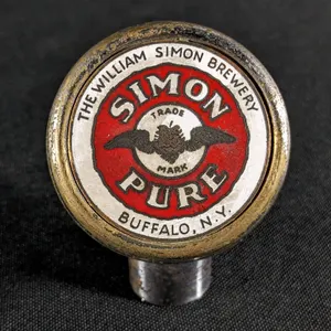 BALL TAP KNOB HANDLE SIMON PURE BEER
