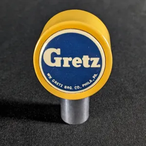 TAP KNOB HANDLE GRETZ BEER