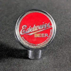BALL TAP KNOB HANDLE EDELWEISS BEER