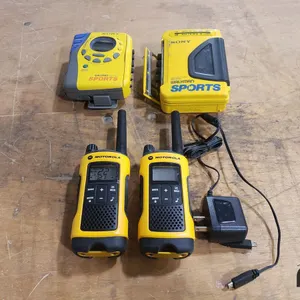 Bag of Walman Radios & Motorola Walkie Talkies
 UNRESERVED