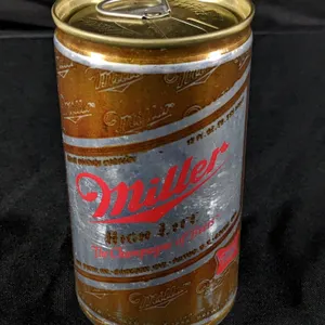 TEST CAN PULL TAB MILLER HIGH LIFE BEER MILWAUKEE BROWN