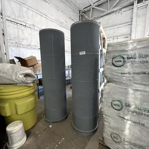 (2) Tubes Free Standing Indent Drum (87'' x 23'')
 UNRESERVED