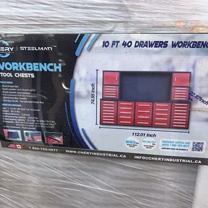 NEW/UNUSED 10' 40 DRAWER WORKBENCH