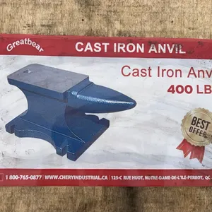 GREAT BEAR 400 LBS SINGLE - HORN IRON ANVIL