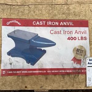 GREAT BEAR 400 LBS SINGLE - HORN IRON ANVIL