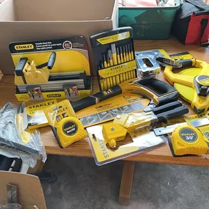 ASSORTED NEW/UNUSED STANLEY TOOLS - LOCATED IN THE SEACAN