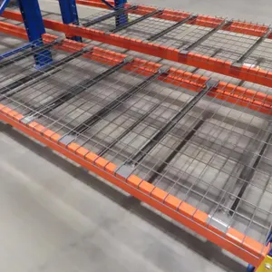 Lot - (70) 42' x 46" Pallet Rack Wire Rack Supports.