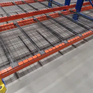 Lot - (70) 42' x 46" Pallet Rack Wire Rack Supports.