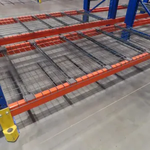 Lot - (70) 42' x 46" Pallet Rack Wire Rack Supports.