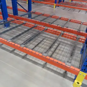 Lot - (70) 42' x 46" Pallet Rack Wire Rack Supports.