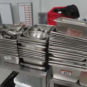 Lot -  SS Food Serving Inserts, Bowls.
