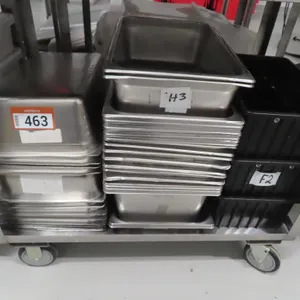 Lot -  SS Food Serving Inserts.