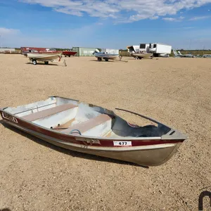 SALVAGE UNIT: Lund ZLU WC-12 Metal Boat
 UNRESERVED