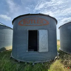 Butler Corrugated Steel Grain Bin Wood Floor
 UNRESERVED