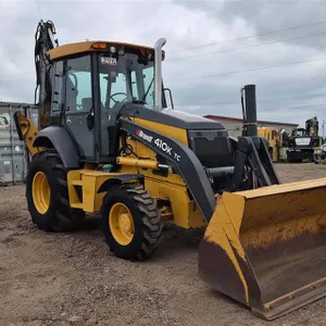 2014 John Deere 410K TC 4WD Backhoe Loader
 UNRESERVED