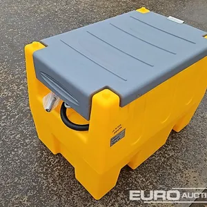 Unused Ao  DTK240  240 Litre Static Plastic Fuel Bowser, Electric Pump 