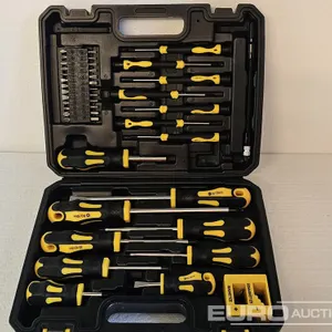 Unused 42Pcs Magnetic Screwdriver Set 