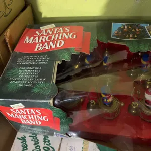 Santa's Marching Band Christmas Decoration Set