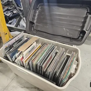 Tub of Vintage Poster and Cut Outs of Various Vehicles
 UNRESERVED