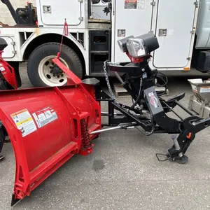 WESTERN ULTRA FINISH ENFORCER MS 7.5' ARTICULATING PLOW BLADE WITH ULTRA MOUNT 2 ILLUMINATED TRUCK