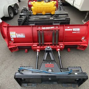 WESTERN ULTRA FINISH PRODIGY 57700 7.5' ADJUSTABLE SKID STEER PLOW BLADE ATTACHMENT