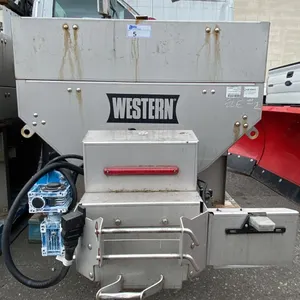 WESTERN MARAUDER 5070C STAINLESS STEEL COMMERCIAL TRUCK BOX SALTER UNIT WITH SPREADER ATTACHMENT