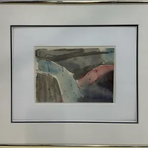 MERCURE ABSTRACT LANDSCAPE WATERCOLOR