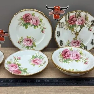 Royal Albert American Beauty 6” Clock, 2, 6”
