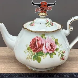 Royal Albert American Beauty Teapot. *SC