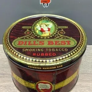 Dill’s Best Tobacco Tin.