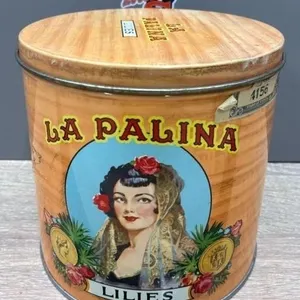 La Palina Lilies Cigar Tin.