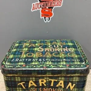 Tartan Tobacco Tin.