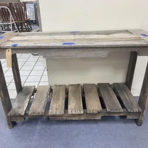 Rustic Pallet Garden Table 50"L x 19"W x 30"H