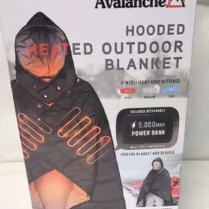 Hooded Heated Outdoor Blanket