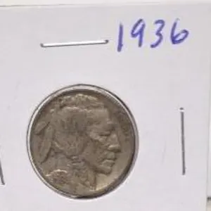 1936 Buffalo Head Nickel