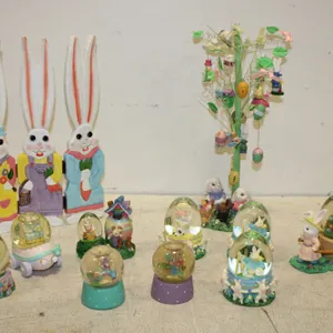 Easter Water Globes & Décor