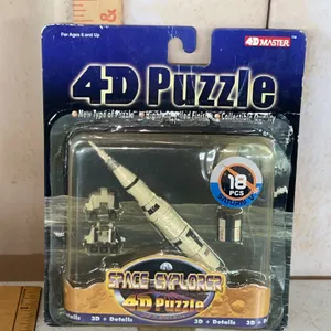2004 Space Explorer 4D Puzzle, Package Opened