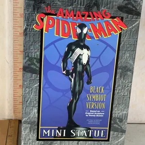 2002 The Amazing Spider-Man Black Symbiot Version Mini Statue In Box