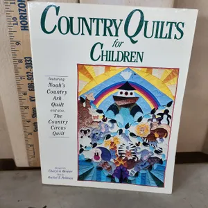 1992 Country Quilts For Children Paperback Book