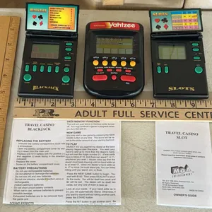 1990s Handheld Games-Yahtzee, Etc.