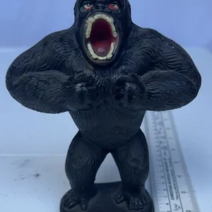 Vintage 1950s chalkware King Kong coin bank